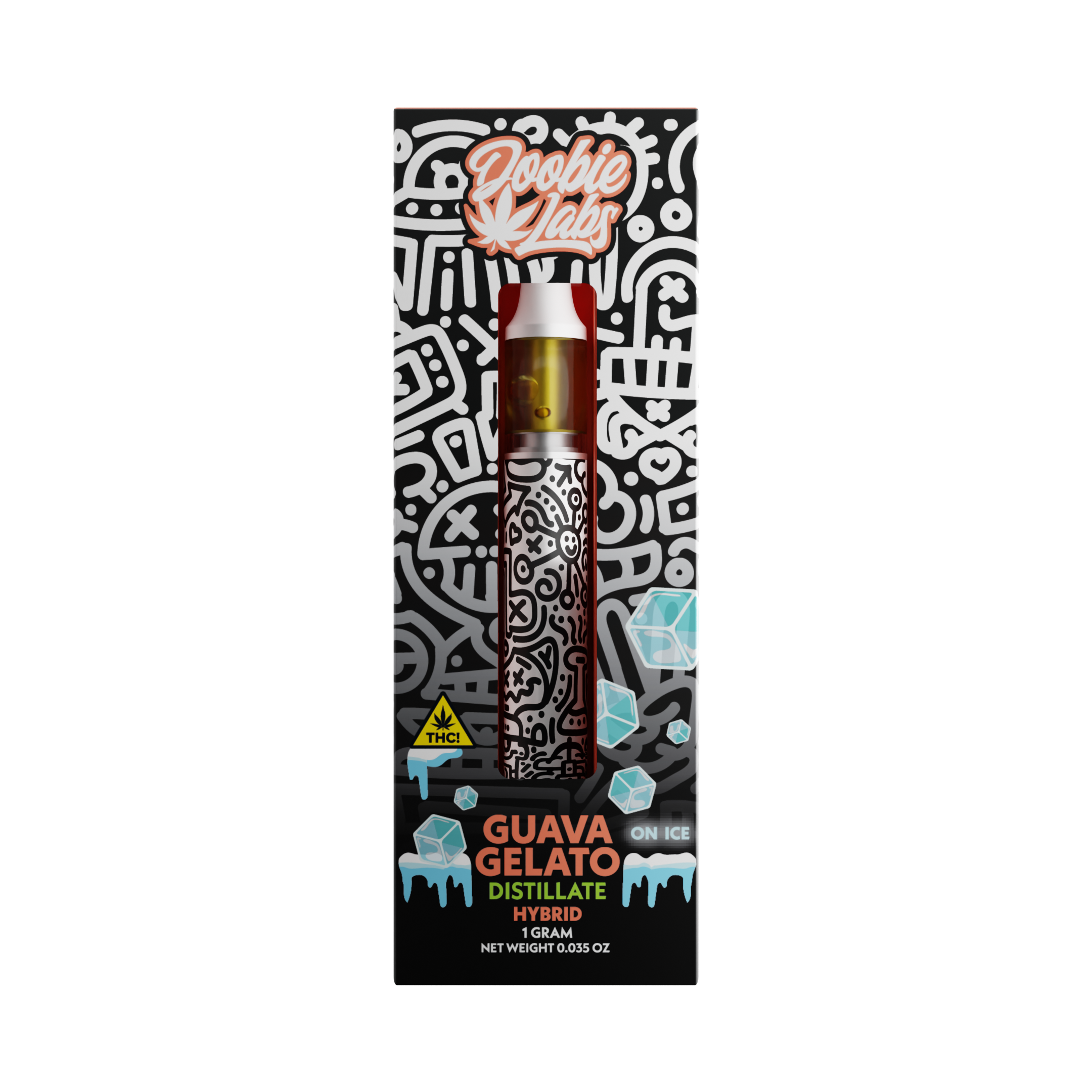 Guava Gelato ICE - Distillate Doobie Labs Guava Gelato ICE - Distillate Doobie Labs